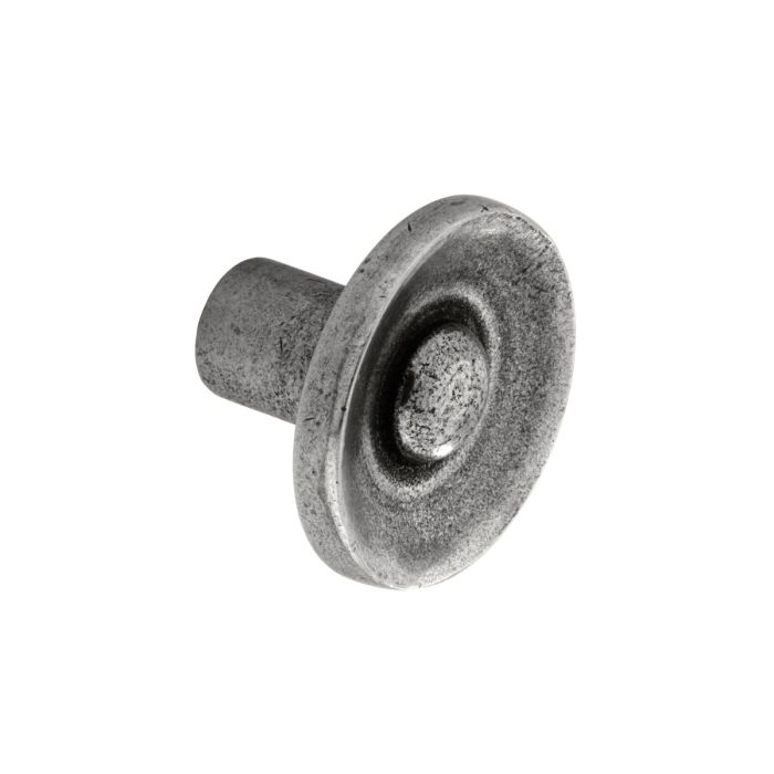 Second Nature - Cleeve Cupboard Knob - Solid Pewter