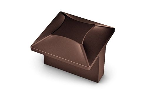 Hettich - Kasti Cupboard Knob - Metallic Brown
