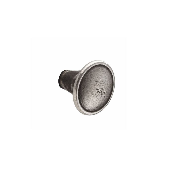 Second Nature - Berwick Cupboard Knob - Solid Pewter