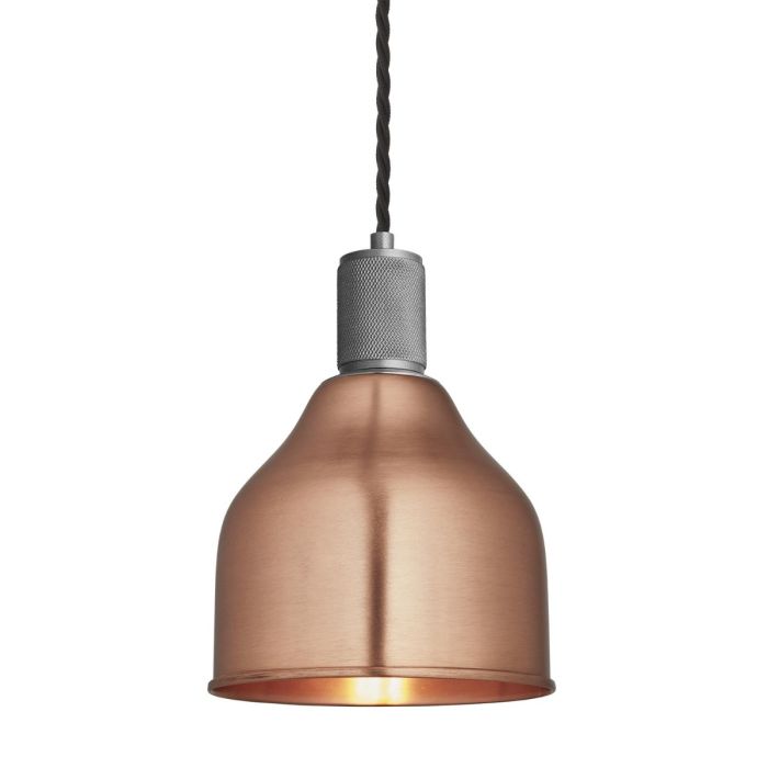 Industville Cone Pendant with Knurled Holder