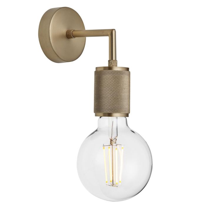 Industville Knurled Edison Wall Light
