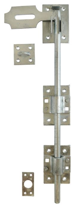 Timco - Heavy Locking Drop Down Bolt - Galvanised - 450mm 