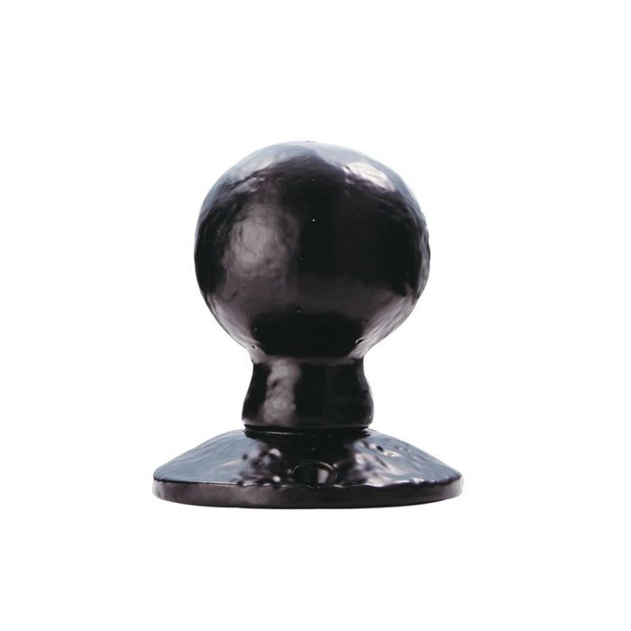 Ludlow Foundries - Ball Mortice Door Knob - Black Antique - Pair