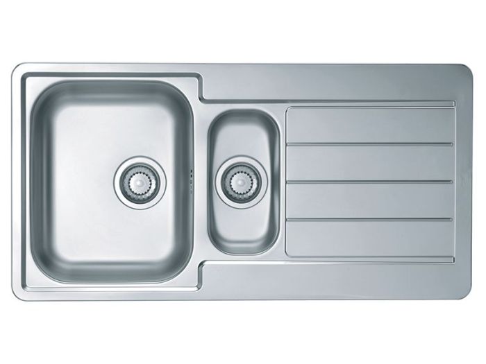 Alveus Stainless Steel Line 10 Double Bowl Sink