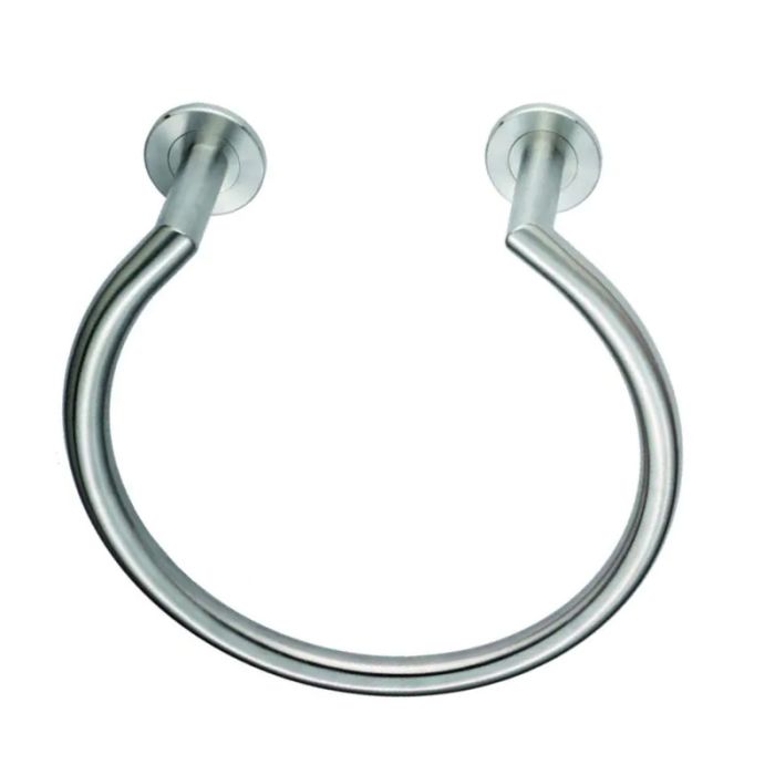De L'eau - Stainless Steel Towel Ring - Satin Stainless Steel