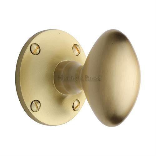 M.Marcus Heritage Brass Mayfair Mortice Door Knob - Pair