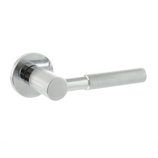 Atlantic Hardware Millhouse Brass Mason Designer Door Handle on Slimline Rose - Pair