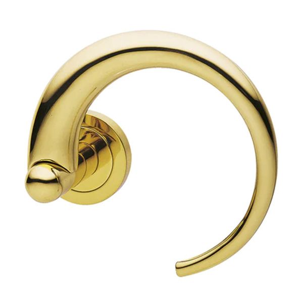 Carlisle Brass Manital Nautilus Door Handle on Rose - Pair