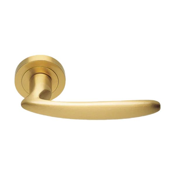 Carlisle Brass Manital Nirvana Door Handle on Rose - Pair