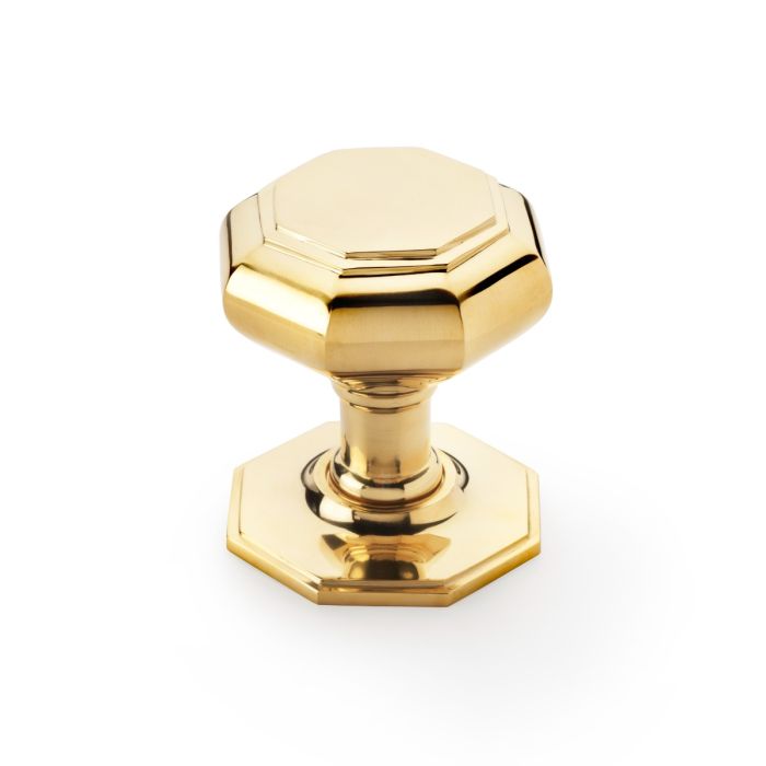 Octagonal Centre Door Knob