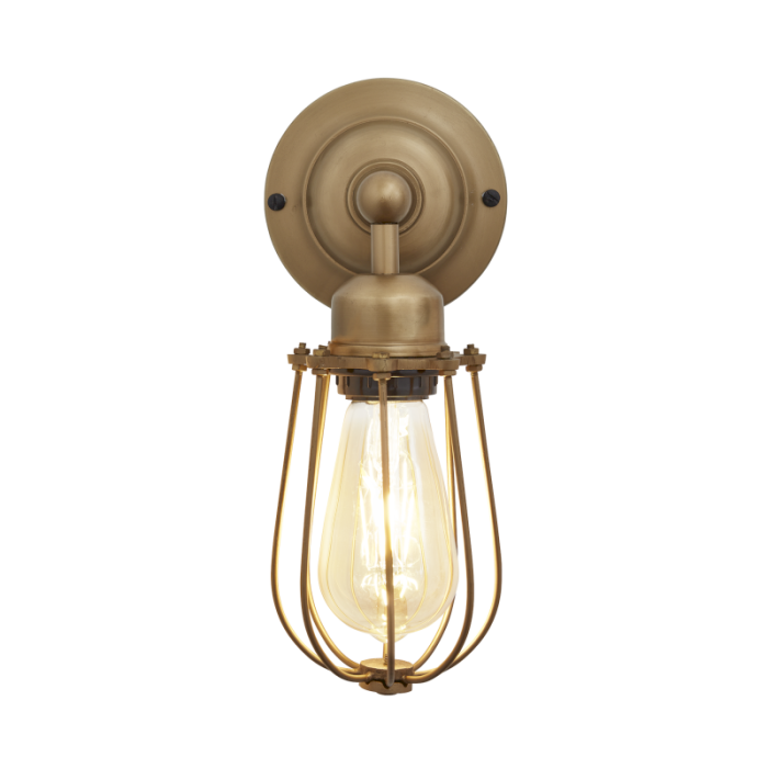 Industville Orlando Wire Cage Wall Light