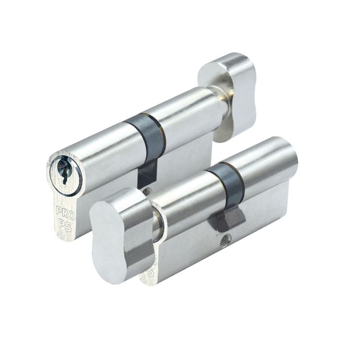 Zoo Hardware P5 Euro Cylinder and Turn – Keyed to Differ