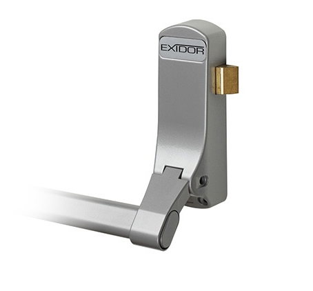 Exidor - Panic Latch Push Bar Unit - Silver