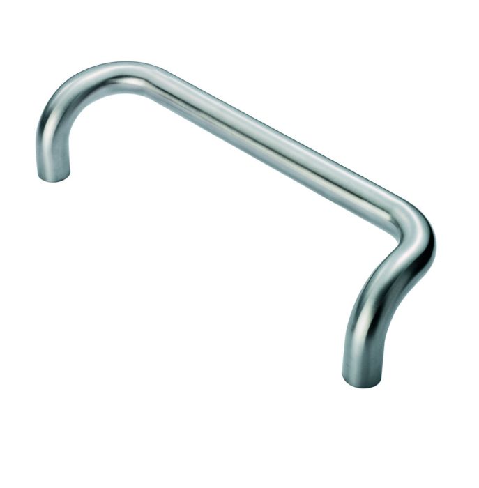 Eurospec Stainless Steel Cranked Door Pull Handle