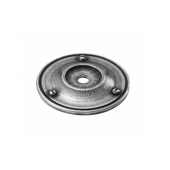 Finesse - 40mm Traditional Backplate - Solid Pewter