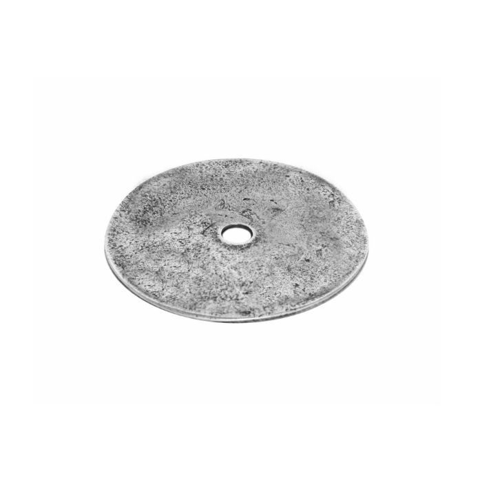 Finesse - 43mm Flat Backplate - Solid Pewter