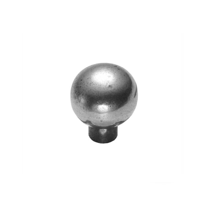 Finesse - Ball Cupboard Knob - Solid Pewter