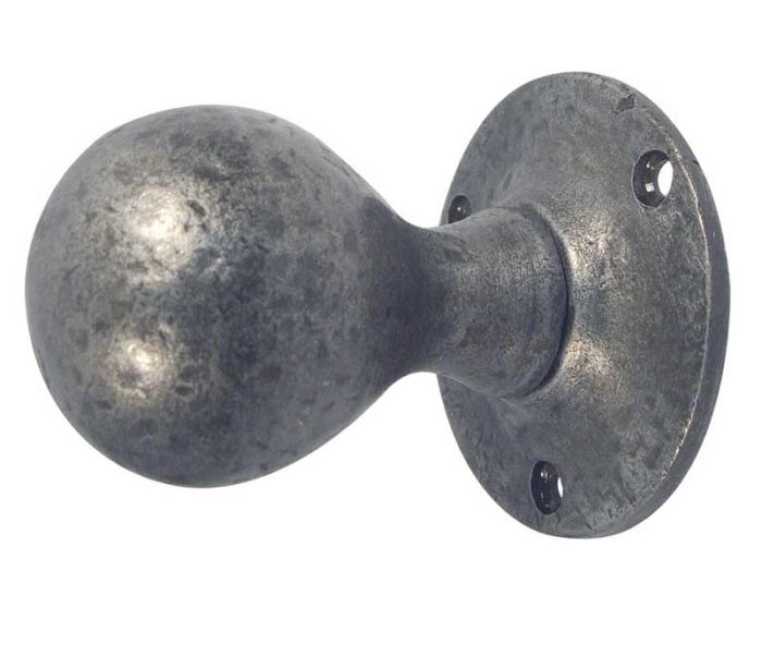 Frelan Jedo Rustic Ball Shaped Mortice Door Knob - Pair