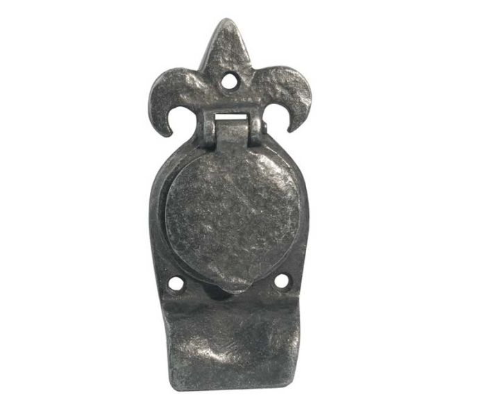 Frelan - Fleur De Lys Cylinder Cover - Pewter