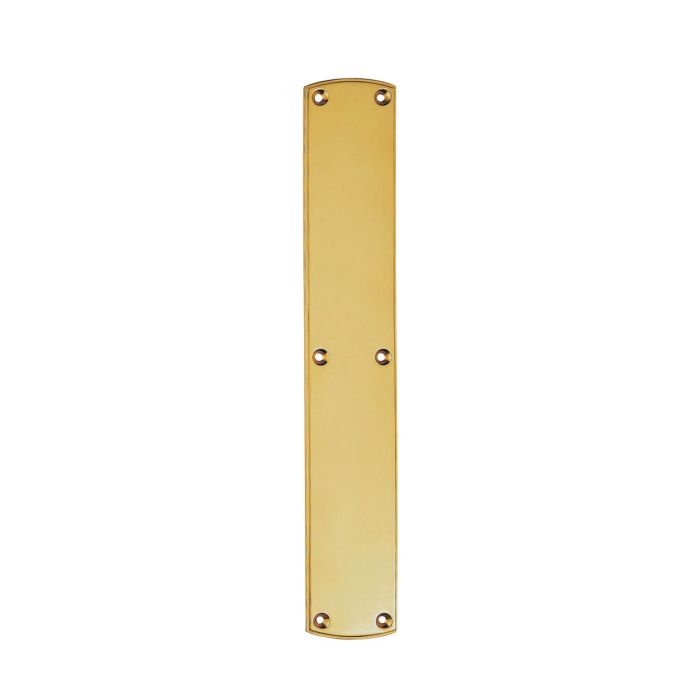 Carlisle Brass - Large Finger Plate - Polished Brass