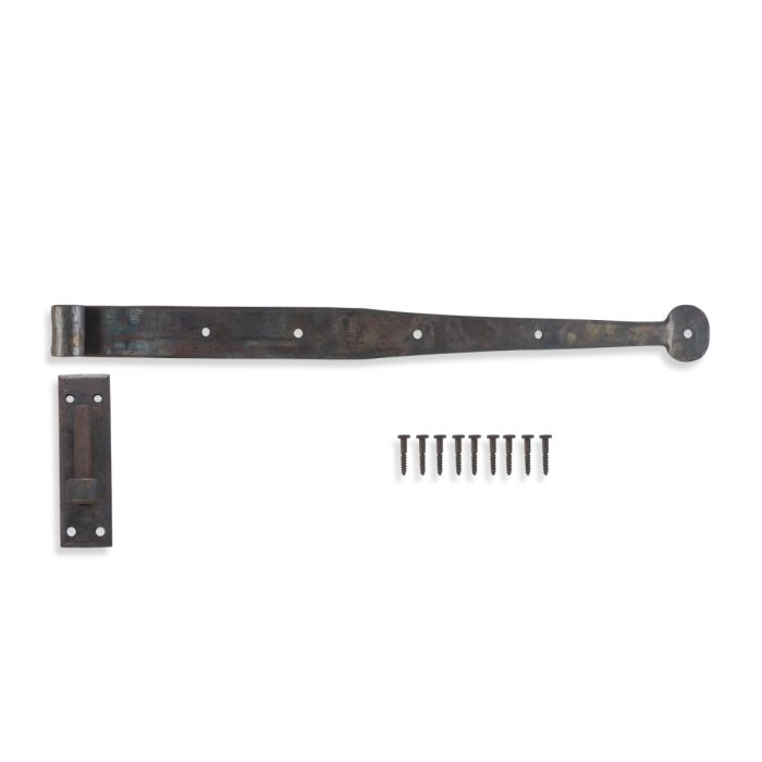 Dartington Hand Forged Hook and Band Pintle Hinge Penny End