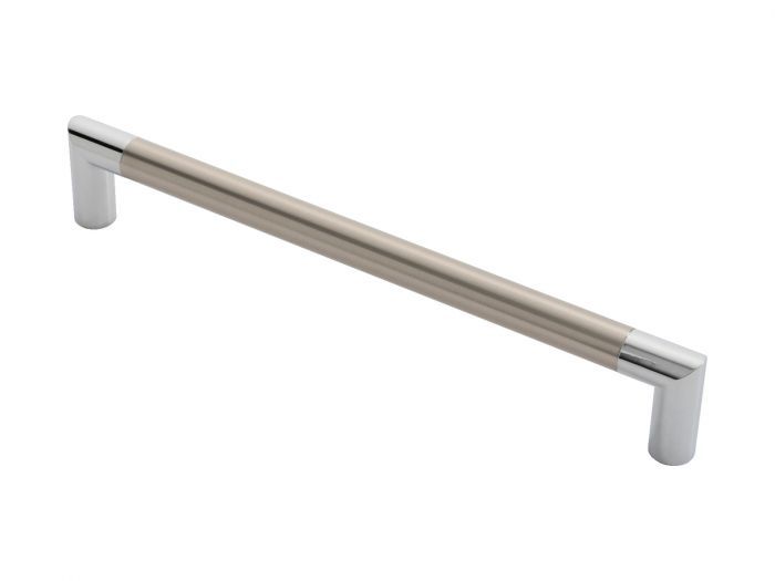 Serozzetta - Trend Door Pull Handle - Polished Chrome and Satin Nickel