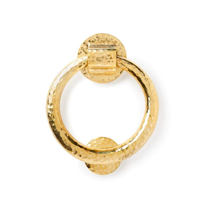 Hammered Ring Door Knocker