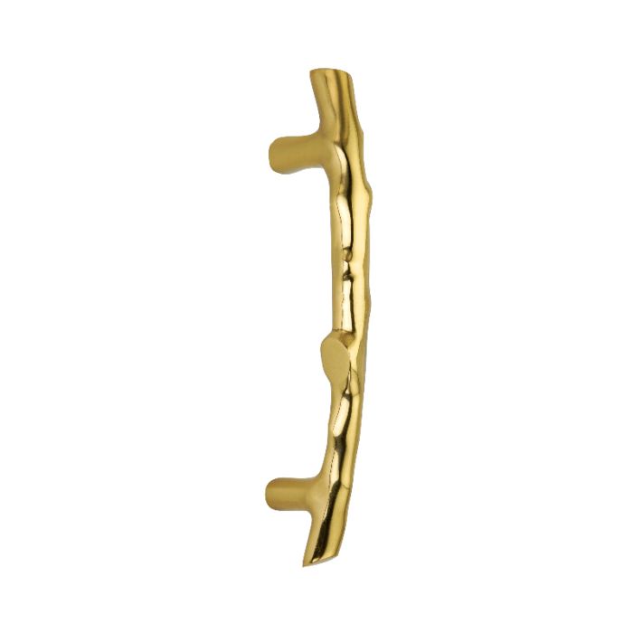 Spira Brass Bamboo Cupboard Handle