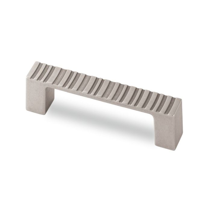 Hettich - Folk Ponoka Cupboard Handle - Pewter Effect - Centres 96mm