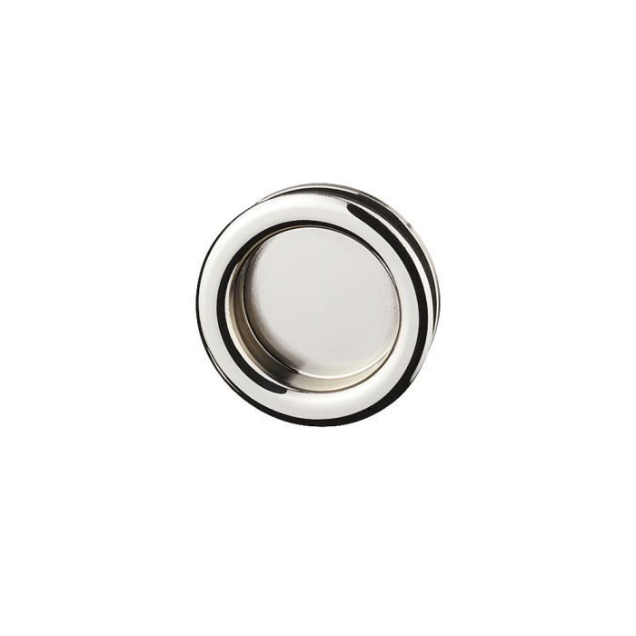 Häfele - Epte Circular Flush Pull - Polished Nickel