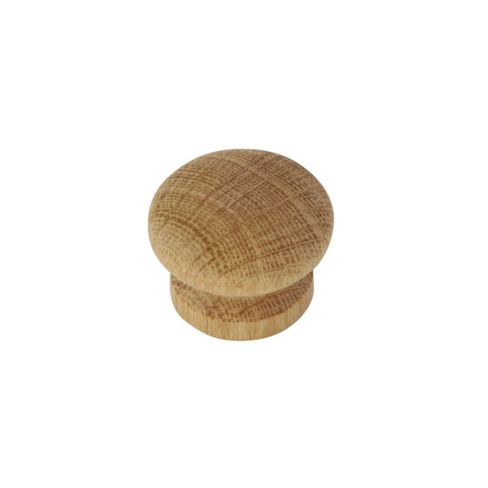 Hafele Turned Oak Cupboard Knob