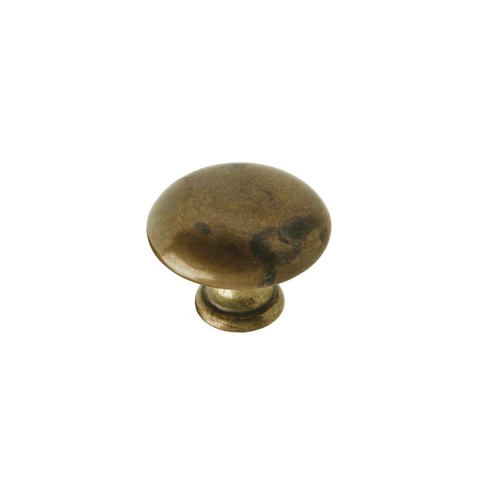 Häfele - Round Cupboard Knob - Antique Brass