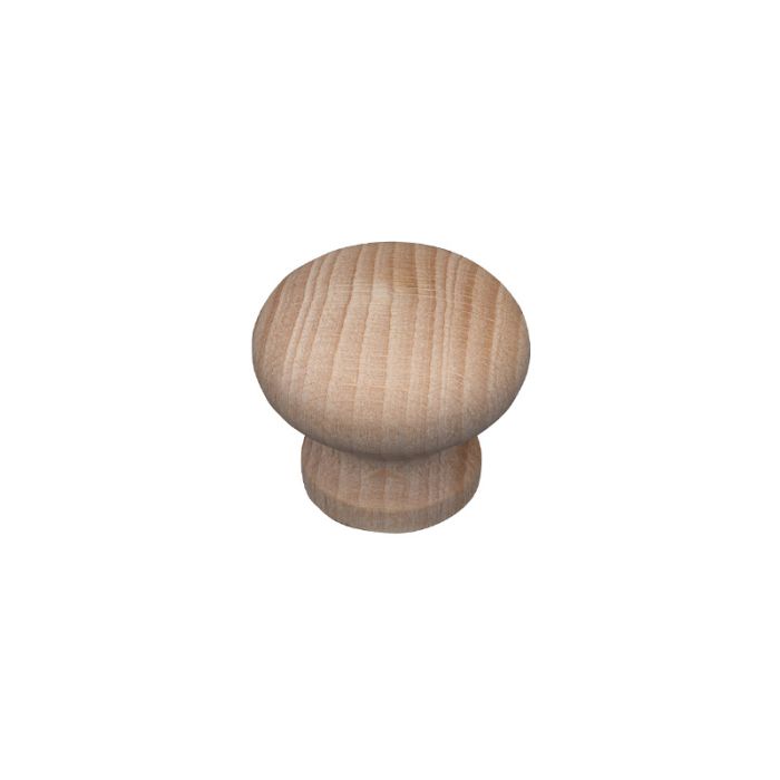 Hafele Turned End Grain Cupboard Knob