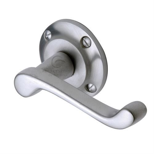 M.Marcus Malvern Door Handle on Round Rose - Pair