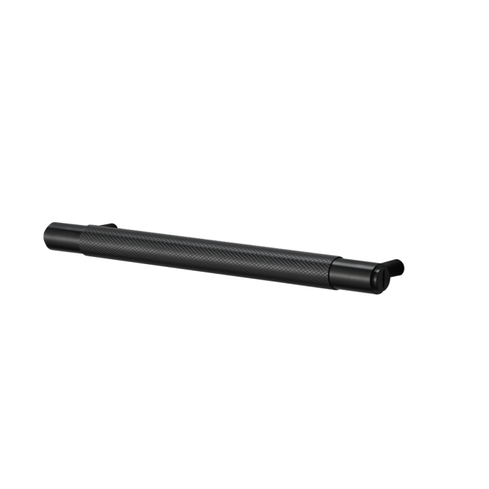 Buster and Punch - Cross Cupboard Handle - Black - Centres 125mm