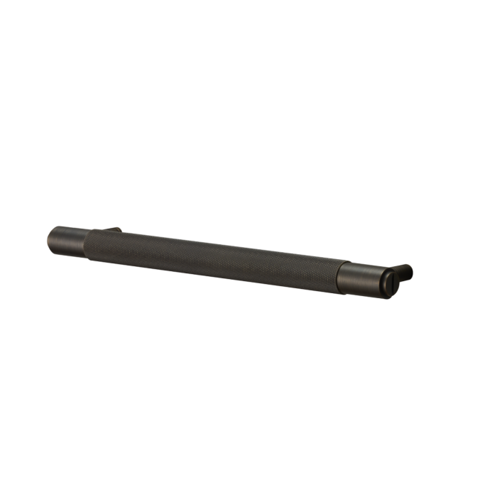 Buster and Punch - Cross Cupboard Handle - Smoked Bronze - Centres 125mm