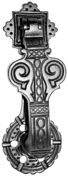 Kirkpatrick Rawnsley Door Knocker - 190mm - Black Antique