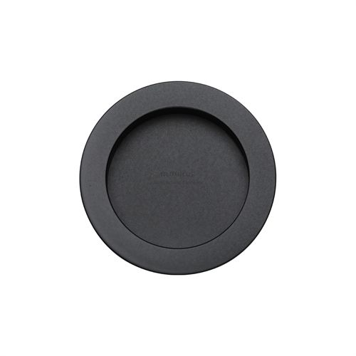 M.Marcus Heritage Brass Round Flush Pull - Pair