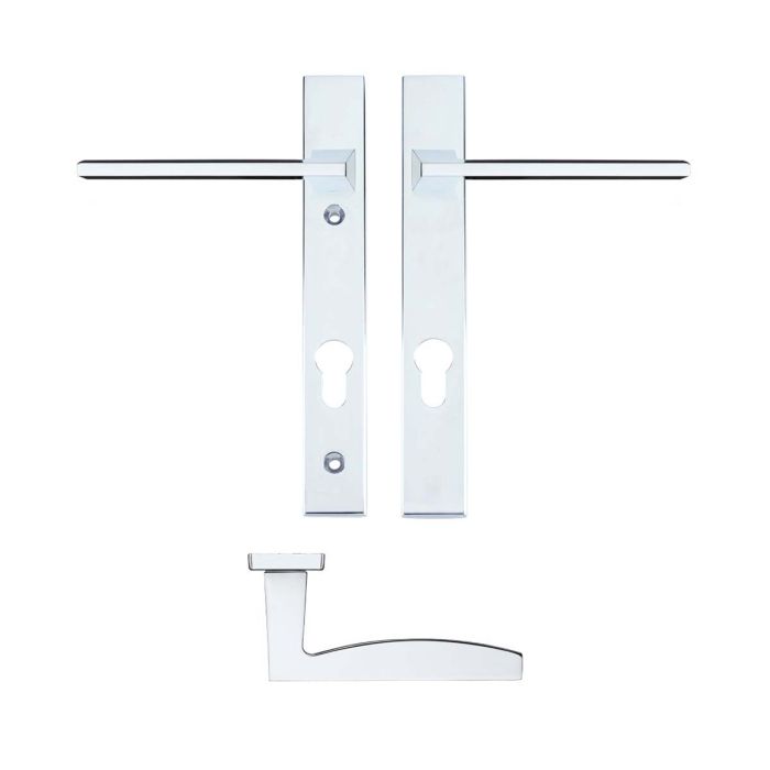 Zoo Hardware Rosso Maniglie Pavo Multipoint Door Handle - Pair