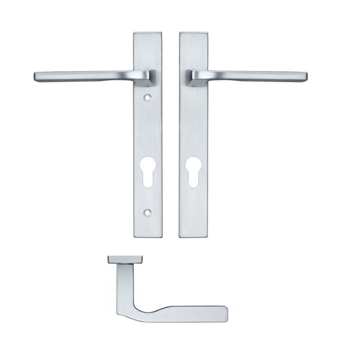 Zoo Hardware Rosso Maniglie Vela Multipoint Door Handle - Pair