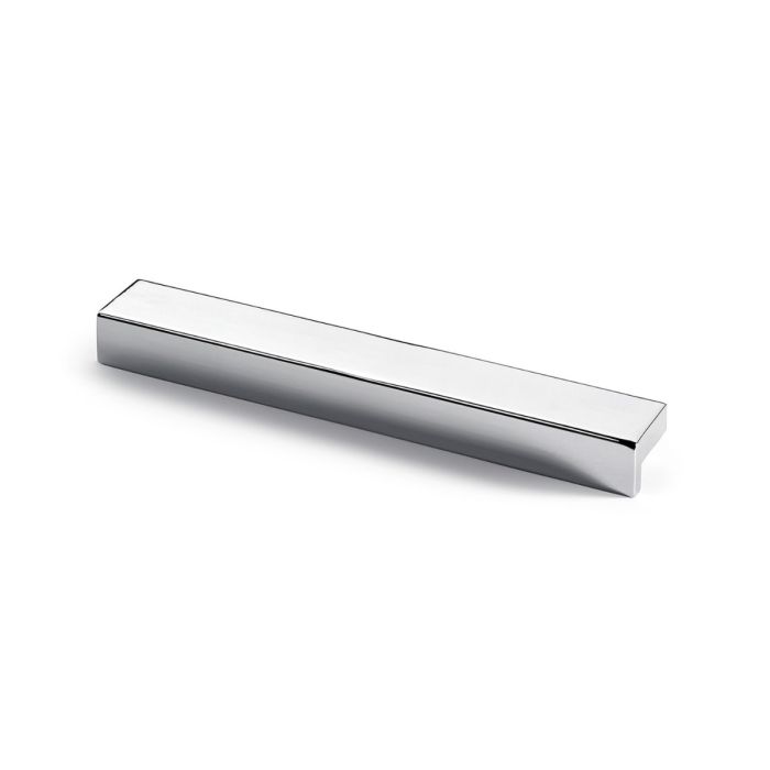Hettich - New Modern Rovigo Finger Pull - Polished Chrome - Centres 160mm