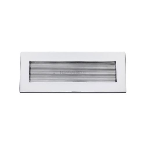 M.Marcus Heritage Brass Reeded Letterplate