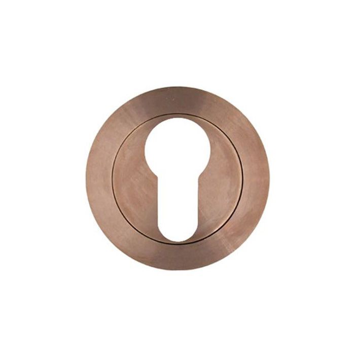 Zoo Hardware Euro Profile Rosso Tecnica Escutcheon
