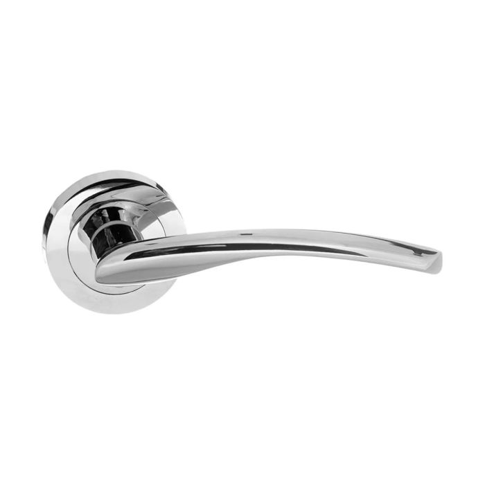 Atlantic Hardware Status Arizona Door Handle on Rose - Pair