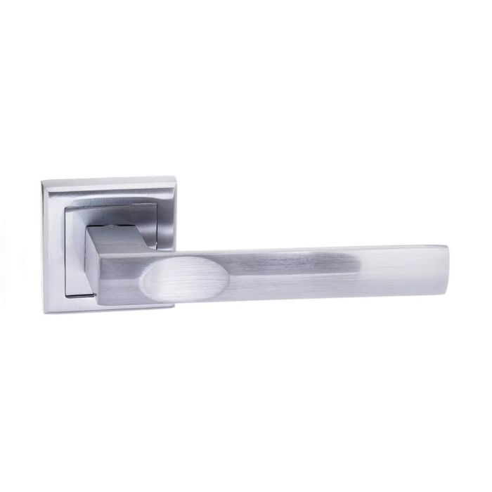Atlantic Hardware Status Kansas Door Handle on Rose - Pair