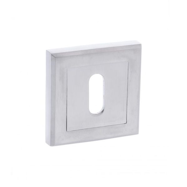 Atlantic Hardware Standard Profile Status Square Escutcheon - Pair