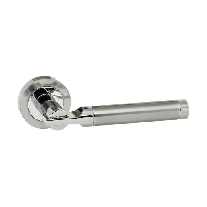 Atlantic Hardware Status Dakota Door Handle on Rose - Pair