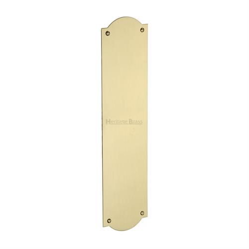 M.Marcus Heritage Brass Shaped Finger Plate