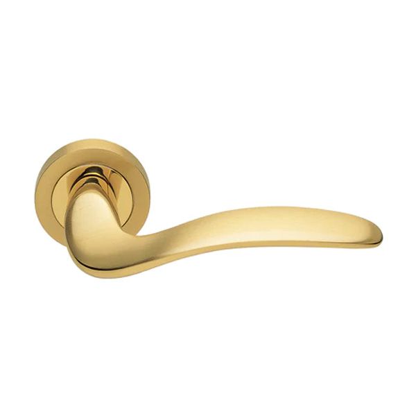 Carlisle Brass Manital Salina Door Handle on Rose - Pair