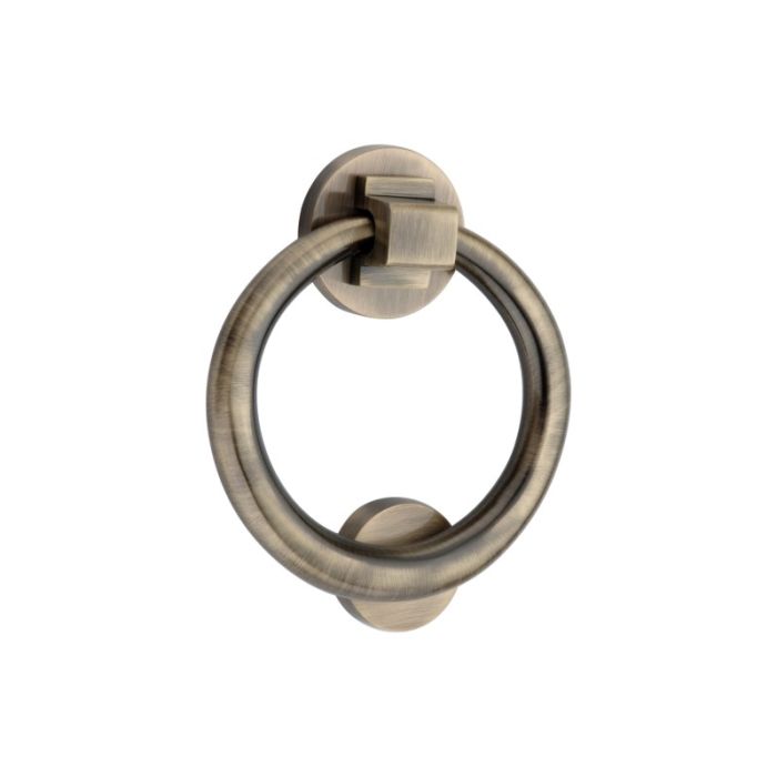 Spira Brass Ring Door Knocker